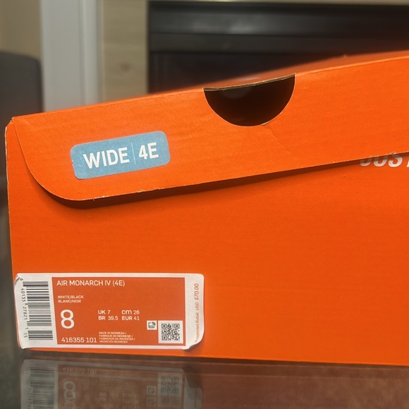 Nike Air Monarch IV Wide 4E Training Shoes, 8 - Picture 12 of 12